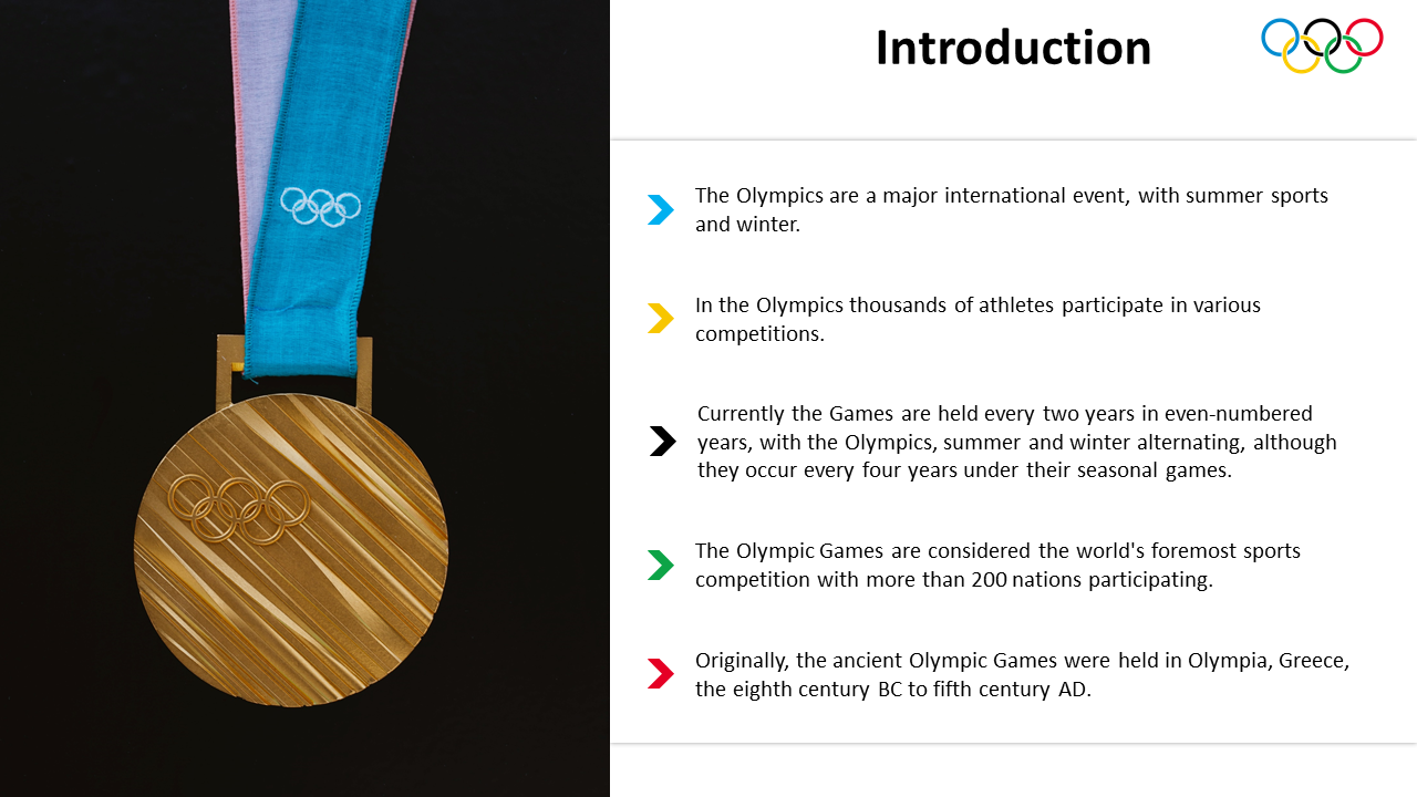 Olympic Introduction PowerPoint